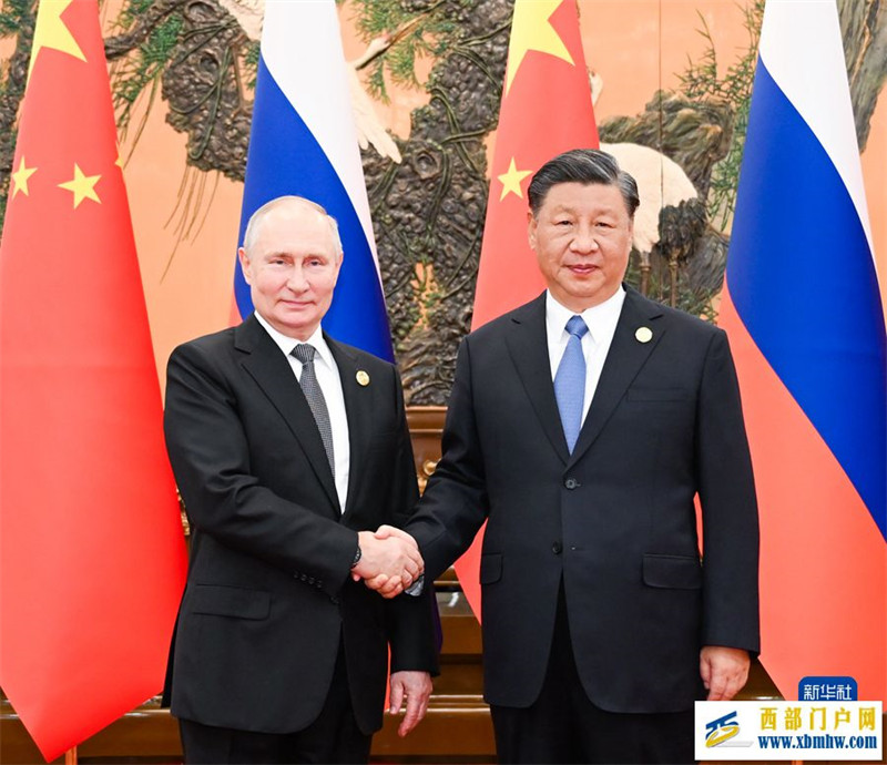 习近平同俄罗斯总统普京会谈(图1) 习近平同俄罗斯总统普京会谈(图1)