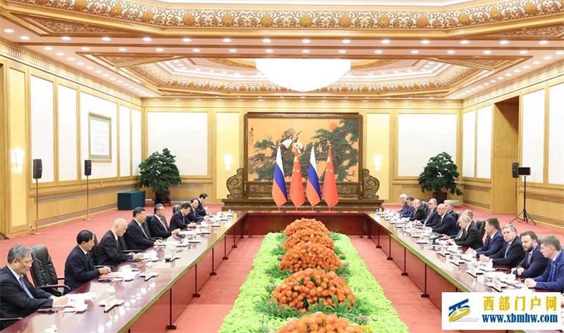 习近平同俄罗斯总统普京会谈(图2) 习近平同俄罗斯总统普京会谈(图2)