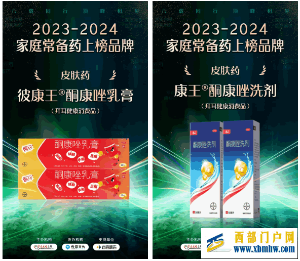 彼康王®酮康唑乳膏及康王®酮康唑洗剂入围“2023-2024家庭常备药”榜单(图2) 彼康王®酮康唑乳膏及康王®酮康唑洗剂入围“2023-2024家庭常备药”榜单(图2)